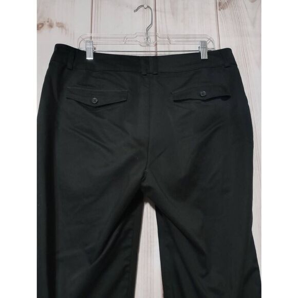 Dockers Pants Ladies 14‎ Black Khakis - Picture 4 of 7